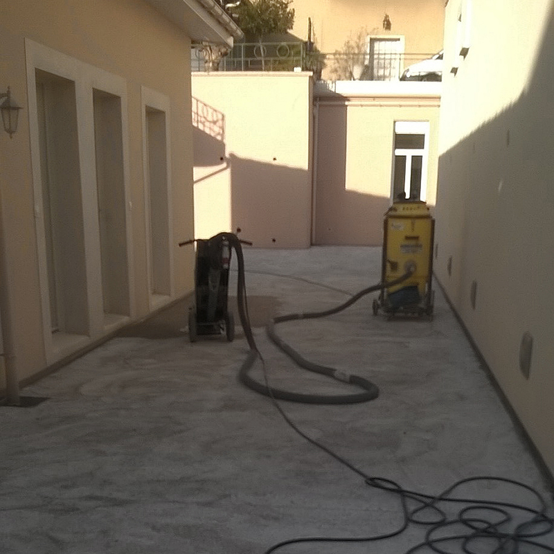 Design Resine avant preparation sol